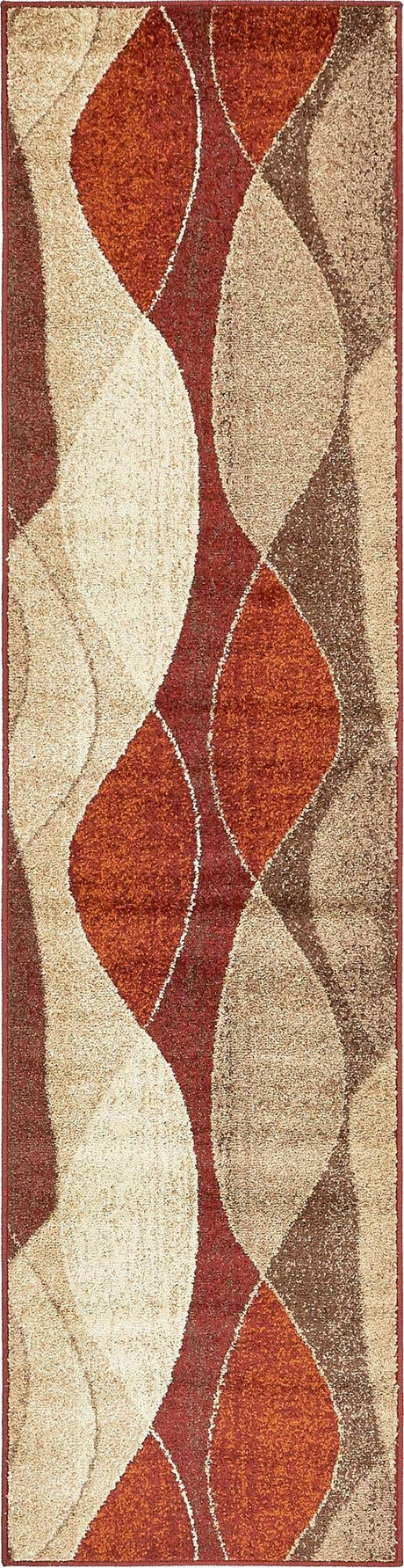 Multicolor 2' 7 x 10' Autumn Runner Area Rug 100% Polypropylene Durable Jute Backing Living Dining Room Bedroom Office Modern Decor Carpet for Sale at Rug Engine