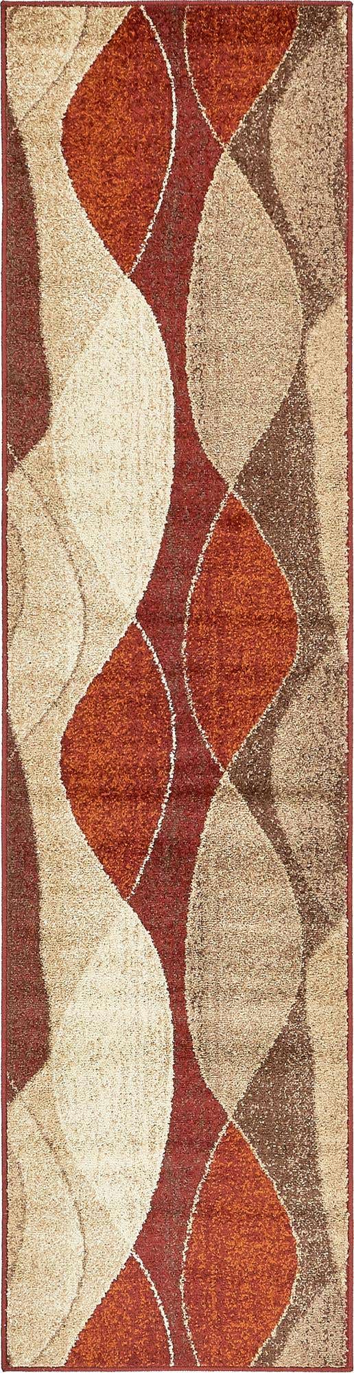 Multicolor 2' 7 x 10' Autumn Runner Area Rug 100% Polypropylene Durable Jute Backing Living Dining Room Bedroom Office Modern Decor Carpet for Sale at Rug Engine