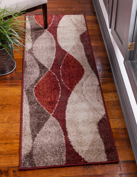 Multicolor 2' 7 x 10' Autumn Runner Area Rug 100% Polypropylene Durable Jute Backing Living Dining Room Bedroom Office Modern Decor Carpet for Sale at Rug Engine