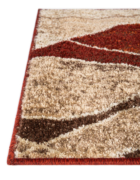 Multicolor 2' 7 x 10' Autumn Runner Area Rug 100% Polypropylene Durable Jute Backing Living Dining Room Bedroom Office Modern Decor Carpet for Sale at Rug Engine