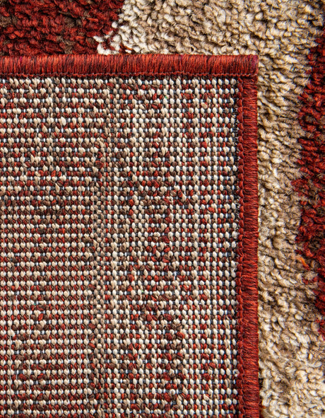 Multicolor 2' x 8' Autumn Runner Area Rug 100% Polypropylene Durable Jute Backing Living Dining Room Bedroom Office Modern Decor Carpet for Sale at Rug Engine