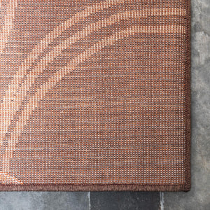 Brown 8' x 10' Autumn Rectangle Area Rug 100% Polypropylene Durable Jute Backing Living Dining Room Bedroom Office Modern Decor Carpet for Sale at Rug Engine