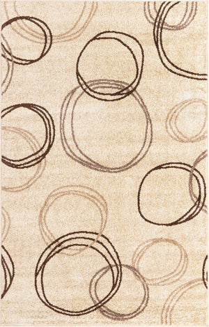 Beige 5' 1 x 8' Autumn Rectangle Area Rug 100% Polypropylene Durable Jute Backing Living Dining Room Bedroom Office Modern Decor Carpet for Sale at Rug Engine