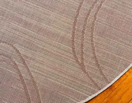 Beige 8' x 8' Autumn Round Area Rug 100% Polypropylene Durable Jute Backing Living Dining Room Bedroom Office Modern Decor Carpet for Sale at Rug Engine