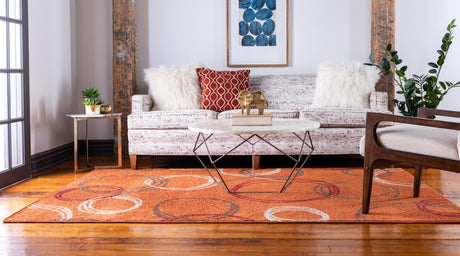Terracotta 2' x 3' 1 Autumn Rectangle Area Rug 100% Polypropylene Durable Jute Backing Living Dining Room Bedroom Office Modern Decor Carpet for Sale at Rug Engine