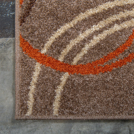 Light Brown 5' 1 x 8' Autumn Rectangle Area Rug 100% Polypropylene Durable Jute Backing Living Dining Room Bedroom Office Modern Decor Carpet for Sale at Rug Engine