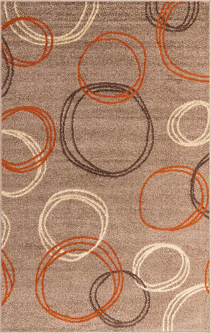 Light Brown 5' 1 x 8' Autumn Rectangle Area Rug 100% Polypropylene Durable Jute Backing Living Dining Room Bedroom Office Modern Decor Carpet for Sale at Rug Engine