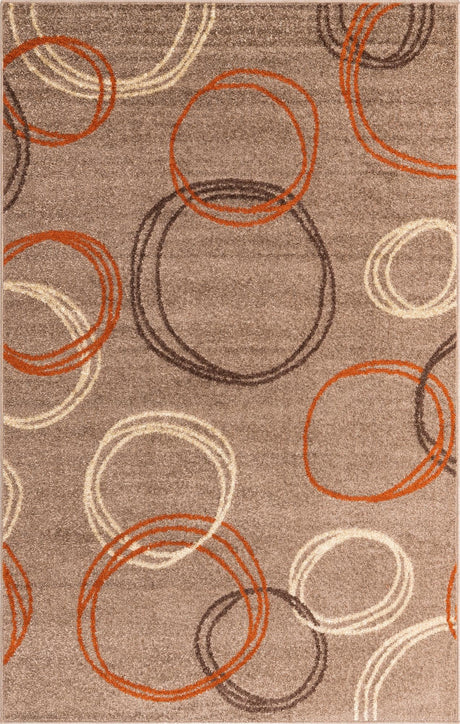 Light Brown 5' 1 x 8' Autumn Rectangle Area Rug 100% Polypropylene Durable Jute Backing Living Dining Room Bedroom Office Modern Decor Carpet for Sale at Rug Engine