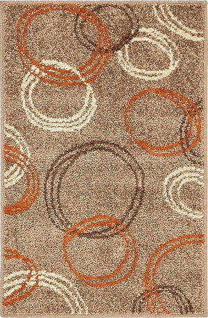 Light Brown 2' x 3' 1 Autumn Rectangle Area Rug 100% Polypropylene Durable Jute Backing Living Dining Room Bedroom Office Modern Decor Carpet for Sale at Rug Engine