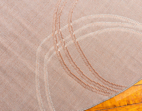 Light Brown 3' 3 x 3' 3 Autumn Round Area Rug 100% Polypropylene Durable Jute Backing Living Dining Room Bedroom Office Modern Decor Carpet for Sale at Rug Engine