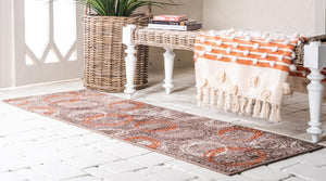 Light Brown 2' 7 x 10' Autumn Runner Area Rug 100% Polypropylene Durable Jute Backing Living Dining Room Bedroom Office Modern Decor Carpet for Sale at Rug Engine