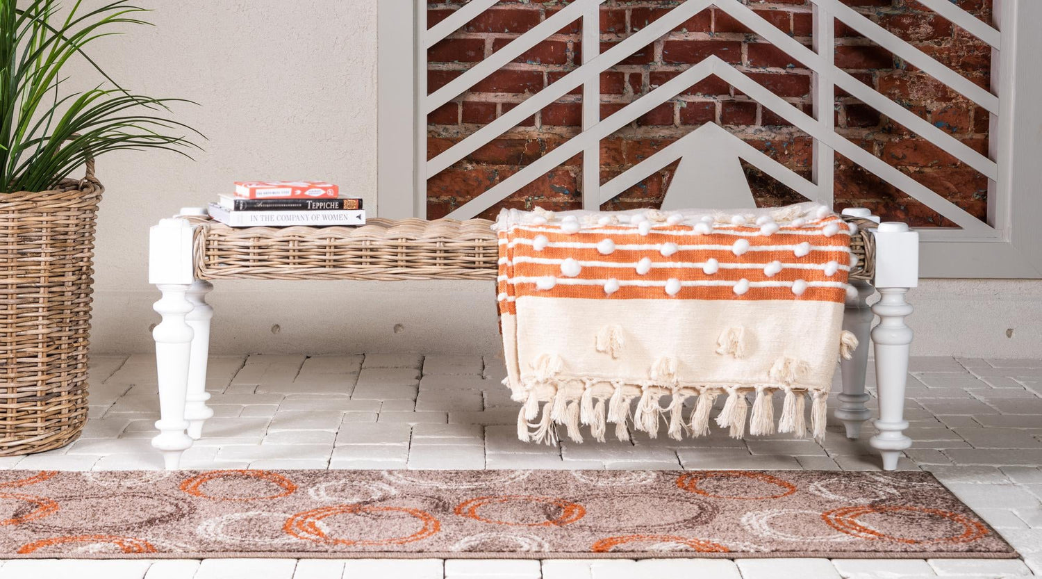 Light Brown 2' x 6' 1 Autumn Runner Area Rug 100% Polypropylene Durable Jute Backing Living Dining Room Bedroom Office Modern Decor Carpet for Sale at Rug Engine