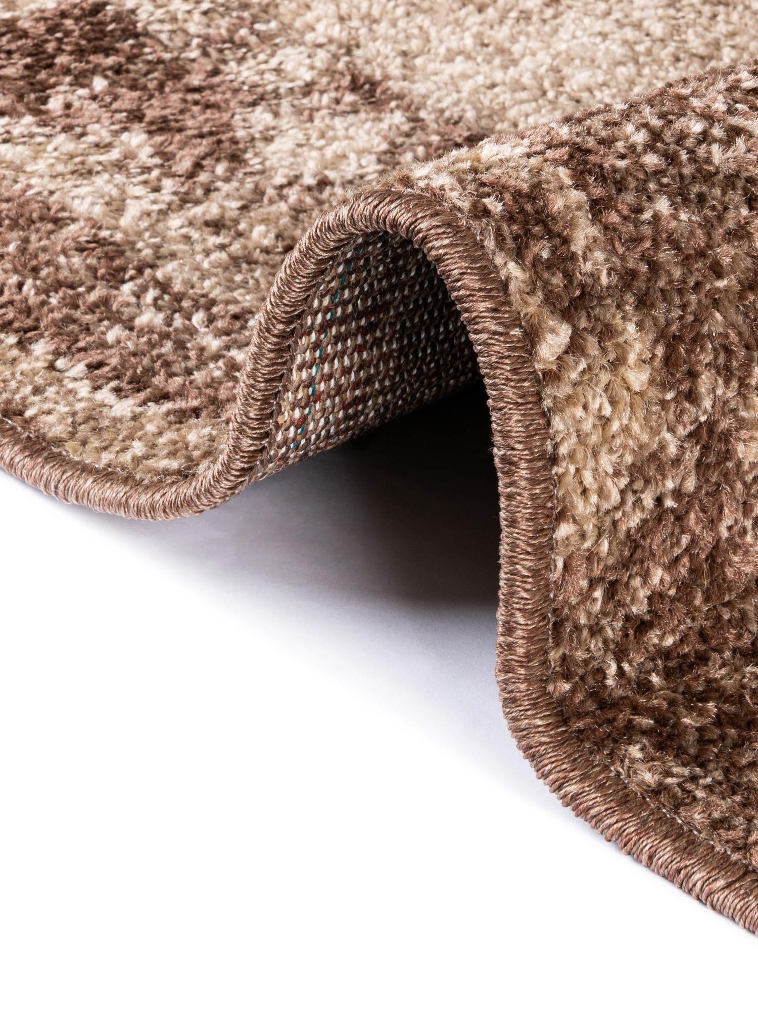 Brown 7' 10 x 10' Autumn Rectangle Area Rug 100% Polypropylene Durable Jute Backing Living Dining Room Bedroom Office Modern Decor Carpet for Sale at Rug Engine