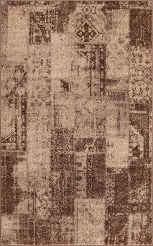Brown 5' 3 x 8' Autumn Rectangle Area Rug 100% Polypropylene Durable Jute Backing Living Dining Room Bedroom Office Modern Decor Carpet for Sale at Rug Engine