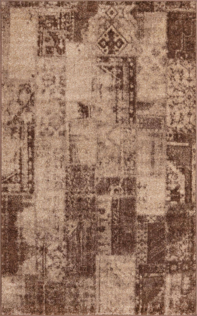Brown 5' 3 x 8' Autumn Rectangle Area Rug 100% Polypropylene Durable Jute Backing Living Dining Room Bedroom Office Modern Decor Carpet for Sale at Rug Engine