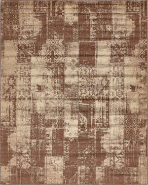 Brown 7' 10 x 10' Autumn Rectangle Area Rug 100% Polypropylene Durable Jute Backing Living Dining Room Bedroom Office Modern Decor Carpet for Sale at Rug Engine