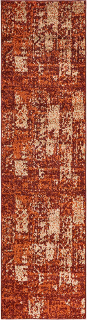 Terracotta 2' 7 x 10' Autumn Runner Area Rug 100% Polypropylene Durable Jute Backing Living Dining Room Bedroom Office Modern Decor Carpet for Sale at Rug Engine