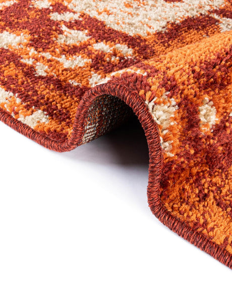 Terracotta 2' x 3' 1 Autumn Rectangle Area Rug 100% Polypropylene Durable Jute Backing Living Dining Room Bedroom Office Modern Decor Carpet for Sale at Rug Engine