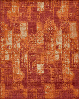 Terracotta 7' 10 x 10' Autumn Rectangle Area Rug 100% Polypropylene Durable Jute Backing Living Dining Room Bedroom Office Modern Decor Carpet for Sale at Rug Engine