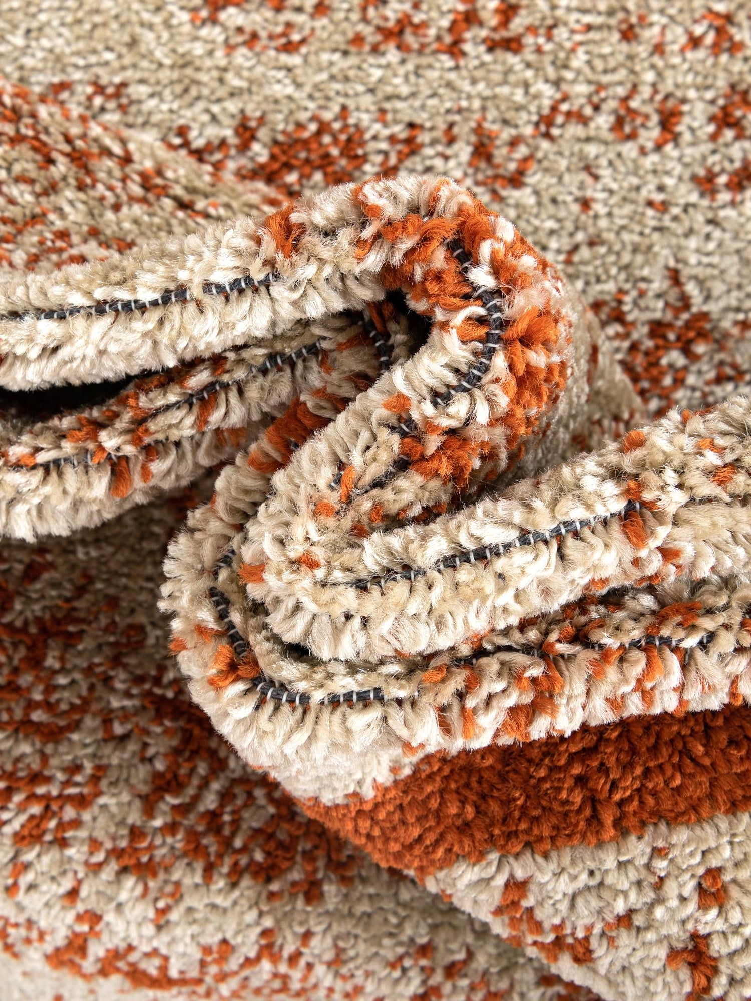 Beige 7' 10 x 7' 10 Autumn Round Area Rug 100% Polypropylene Durable Jute Backing Living Dining Room Bedroom Office Modern Decor Carpet for Sale at Rug Engine