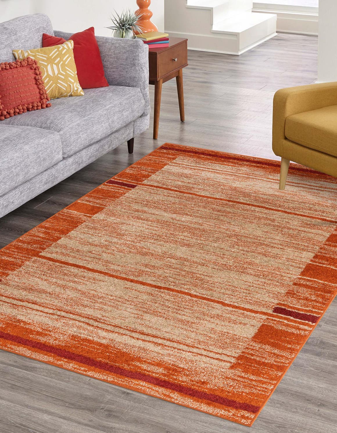 Beige 7' 10 x 10' Autumn Rectangle Area Rug 100% Polypropylene Durable Jute Backing Living Dining Room Bedroom Office Modern Decor Carpet for Sale at Rug Engine
