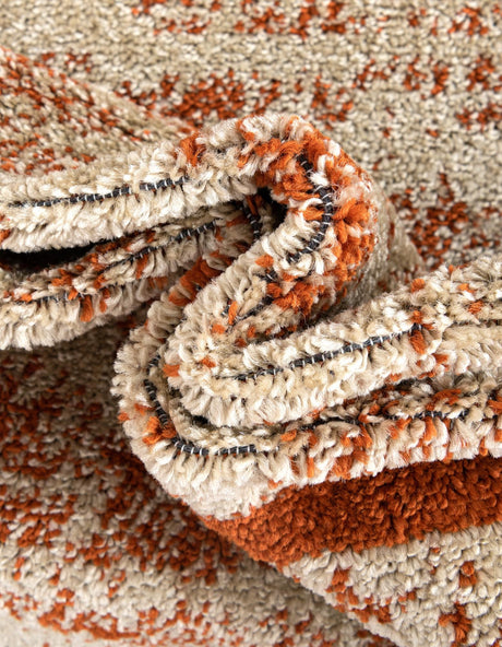 Beige 5' 3 x 8' Autumn Rectangle Area Rug 100% Polypropylene Durable Jute Backing Living Dining Room Bedroom Office Modern Decor Carpet for Sale at Rug Engine