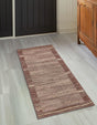 Brown 2' x 6' 1 Autumn Runner Area Rug 100% Polypropylene Durable Jute Backing Living Dining Room Bedroom Office Modern Decor Carpet for Sale at Rug Engine