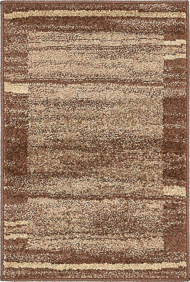 Brown 2' x 3' 1 Autumn Rectangle Area Rug 100% Polypropylene Durable Jute Backing Living Dining Room Bedroom Office Modern Decor Carpet for Sale at Rug Engine