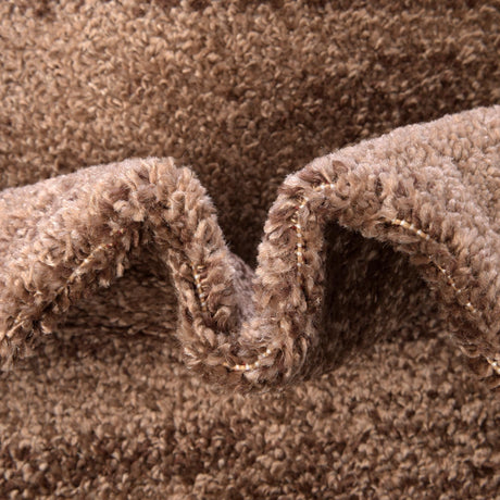 Brown 5' 3 x 8' Autumn Rectangle Area Rug 100% Polypropylene Durable Jute Backing Living Dining Room Bedroom Office Modern Decor Carpet for Sale at Rug Engine