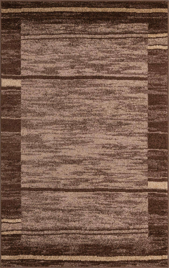 Brown 5' 3 x 8' Autumn Rectangle Area Rug 100% Polypropylene Durable Jute Backing Living Dining Room Bedroom Office Modern Decor Carpet for Sale at Rug Engine