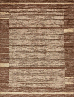 Brown 9' x 12' Autumn Rectangle Area Rug 100% Polypropylene Durable Jute Backing Living Dining Room Bedroom Office Modern Decor Carpet for Sale at Rug Engine
