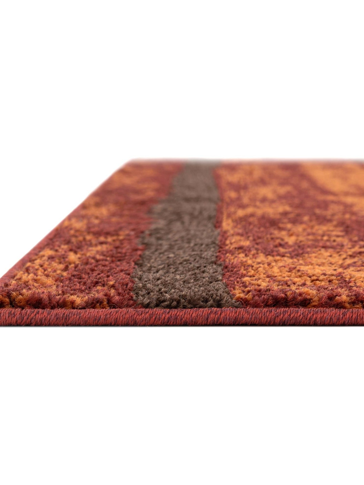 Terracotta 2' x 8' Autumn Runner Area Rug 100% Polypropylene Durable Jute Backing Living Dining Room Bedroom Office Modern Decor Carpet for Sale at Rug Engine