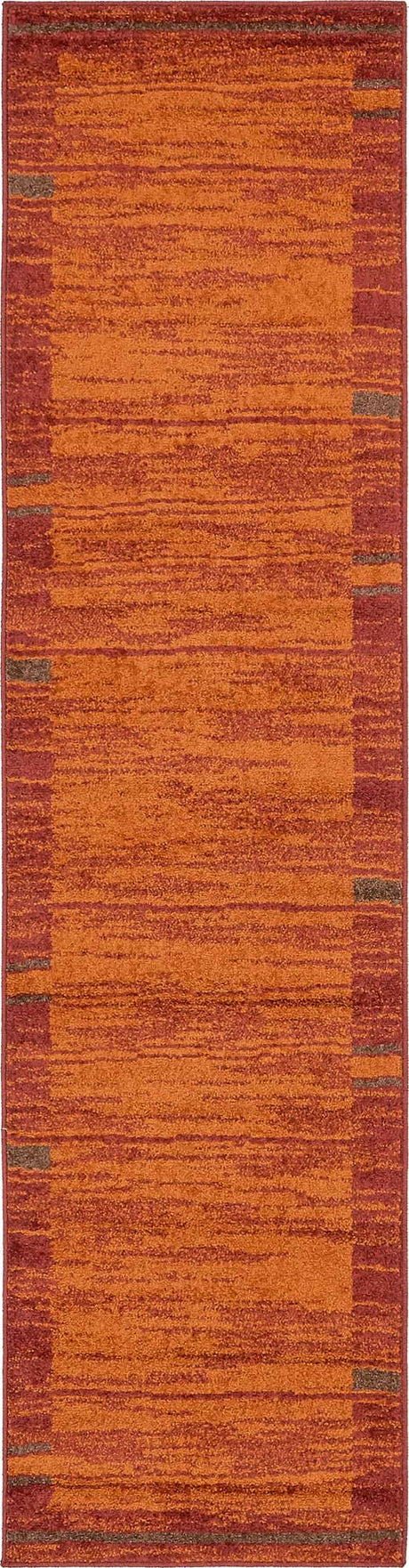 Terracotta 2' 7 x 10' Autumn Runner Area Rug 100% Polypropylene Durable Jute Backing Living Dining Room Bedroom Office Modern Decor Carpet for Sale at Rug Engine