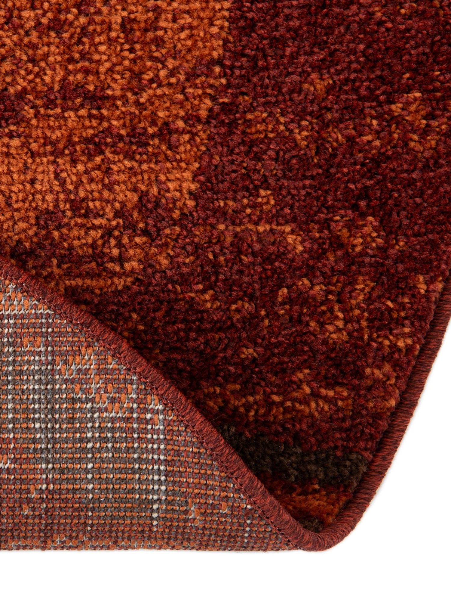 Terracotta 6' 1 x 6' 1 Autumn Round Area Rug 100% Polypropylene Durable Jute Backing Living Dining Room Bedroom Office Modern Decor Carpet for Sale at Rug Engine