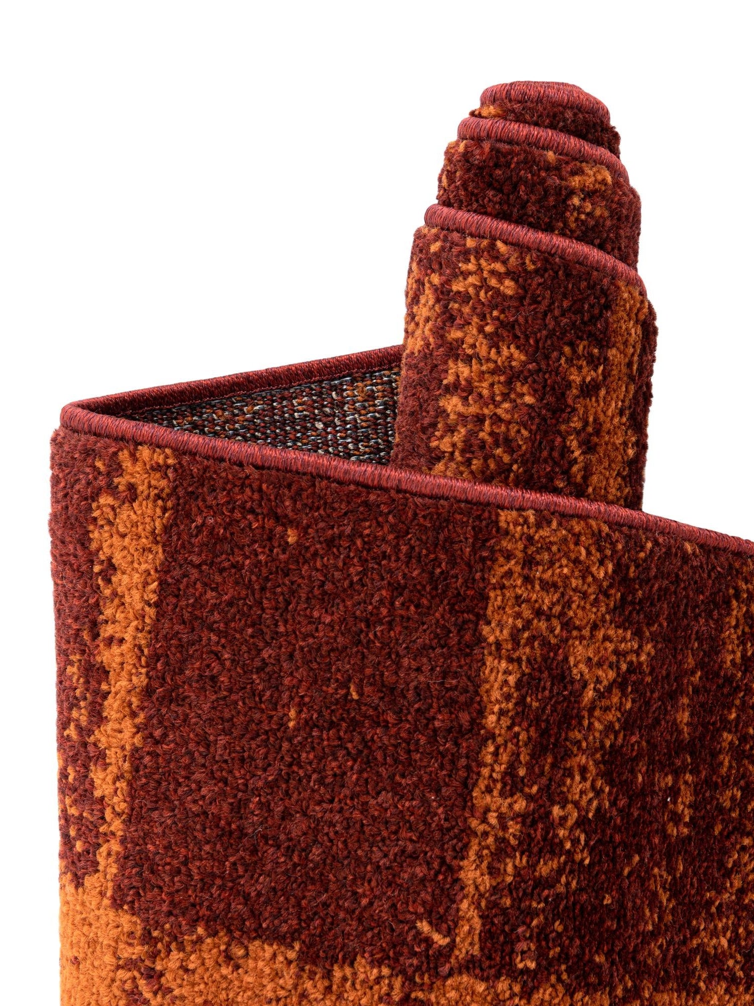 Terracotta 7' 10 x 7' 10 Autumn Round Area Rug 100% Polypropylene Durable Jute Backing Living Dining Room Bedroom Office Modern Decor Carpet for Sale at Rug Engine