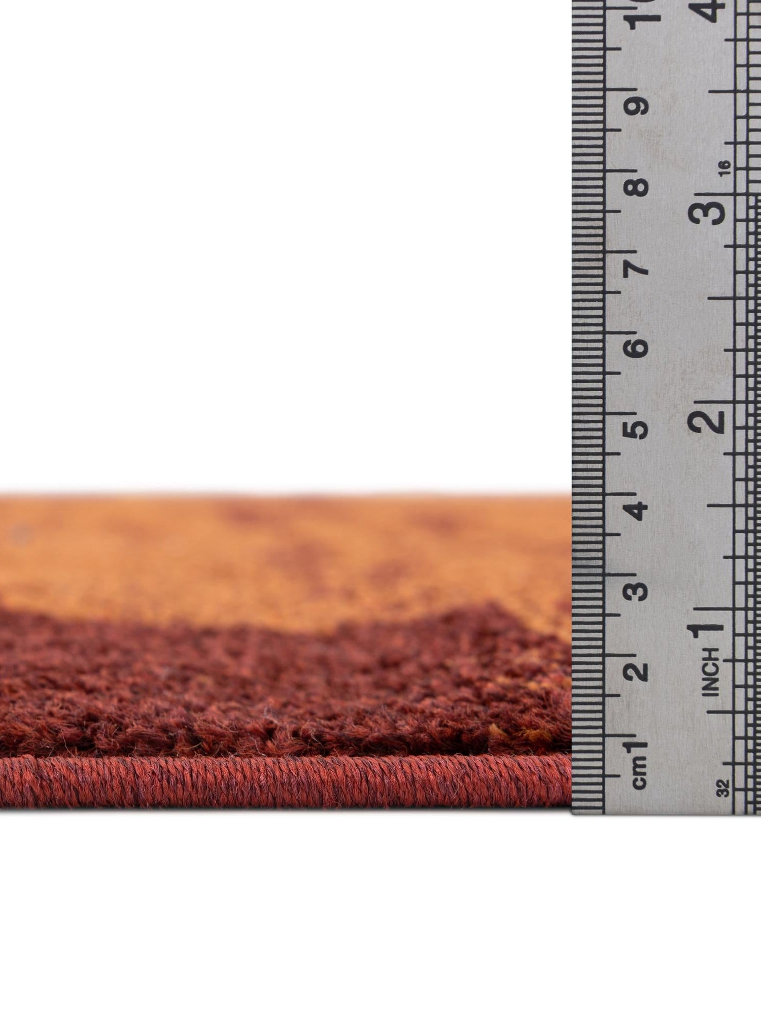 Terracotta 10' x 13' 1 Autumn Rectangle Area Rug 100% Polypropylene Durable Jute Backing Living Dining Room Bedroom Office Modern Decor Carpet for Sale at Rug Engine