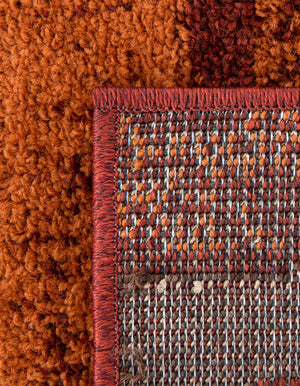 Terracotta 9' x 12' Autumn Rectangle Area Rug 100% Polypropylene Durable Jute Backing Living Dining Room Bedroom Office Modern Decor Carpet for Sale at Rug Engine