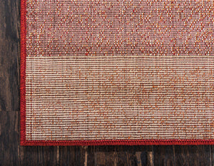 Rust Red 8' x 10' Autumn Rectangle Area Rug 100% Polypropylene Durable Jute Backing Living Dining Room Bedroom Office Modern Decor Carpet for Sale at Rug Engine