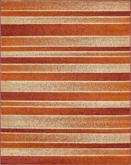 Rust Red 8' x 10' Autumn Rectangle Area Rug 100% Polypropylene Durable Jute Backing Living Dining Room Bedroom Office Modern Decor Carpet for Sale at Rug Engine