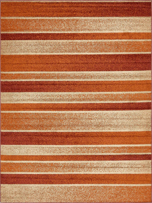 Rust Red 9' x 12' 2 Autumn Rectangle Area Rug 100% Polypropylene Durable Jute Backing Living Dining Room Bedroom Office Modern Decor Carpet for Sale at Rug Engine