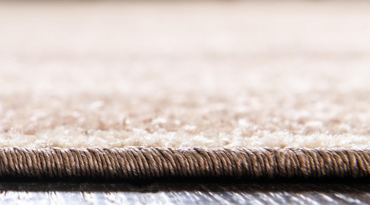 Beige 8' x 8' Autumn Round Area Rug 100% Polypropylene Durable Jute Backing Living Dining Room Bedroom Office Modern Decor Carpet for Sale at Rug Engine