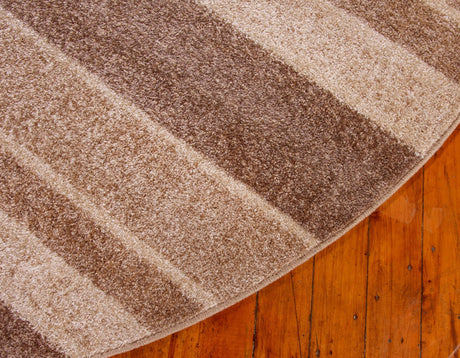 Beige 8' x 8' Autumn Round Area Rug 100% Polypropylene Durable Jute Backing Living Dining Room Bedroom Office Modern Decor Carpet for Sale at Rug Engine