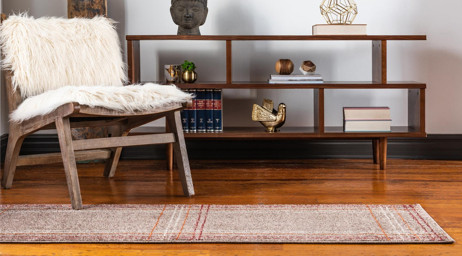 Light Brown 2' x 6' 1 Autumn Runner Area Rug 100% Polypropylene Durable Jute Backing Living Dining Room Bedroom Office Modern Decor Carpet for Sale at Rug Engine