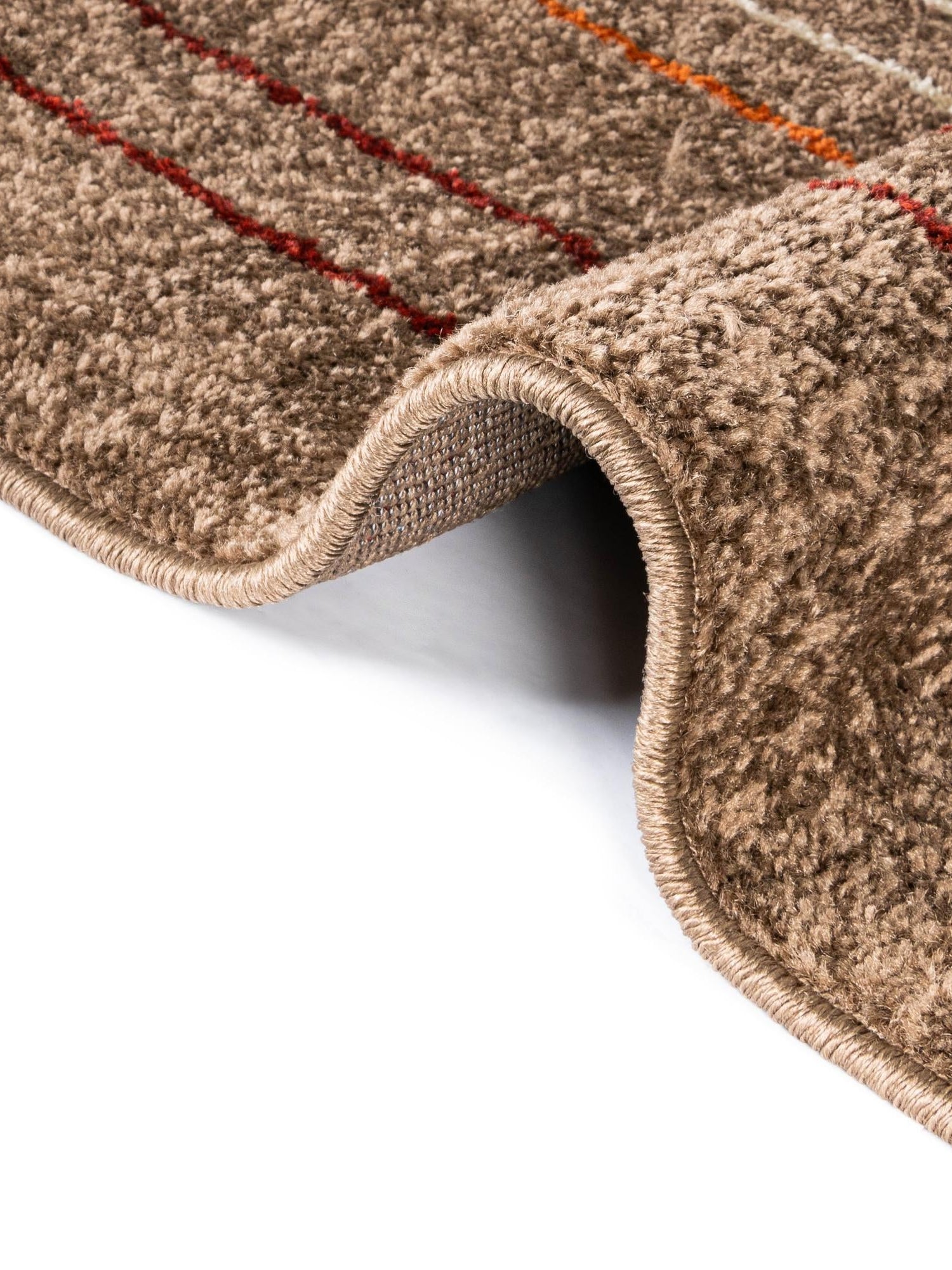 Light Brown 2' x 6' 1 Autumn Runner Area Rug 100% Polypropylene Durable Jute Backing Living Dining Room Bedroom Office Modern Decor Carpet for Sale at Rug Engine