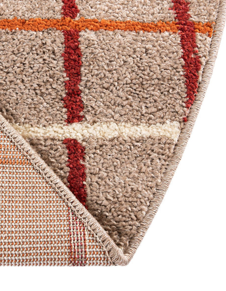 Light Brown 7' 10 x 7' 10 Autumn Round Area Rug 100% Polypropylene Durable Jute Backing Living Dining Room Bedroom Office Modern Decor Carpet for Sale at Rug Engine