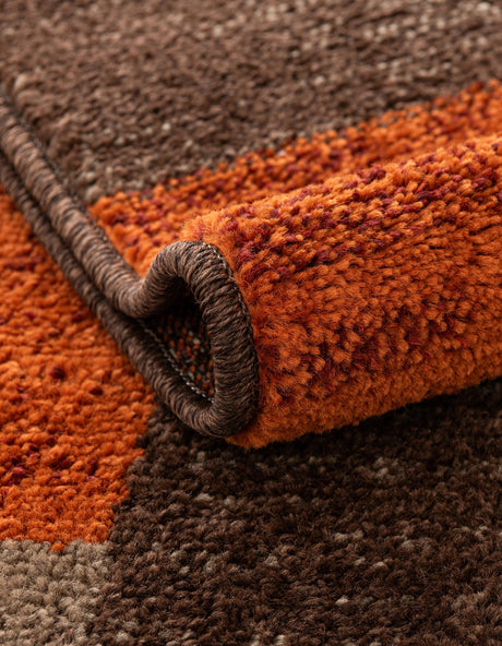Multicolor 2' 7 x 10' Autumn Runner Area Rug 100% Polypropylene Durable Jute Backing Living Dining Room Bedroom Office Modern Decor Carpet for Sale at Rug Engine