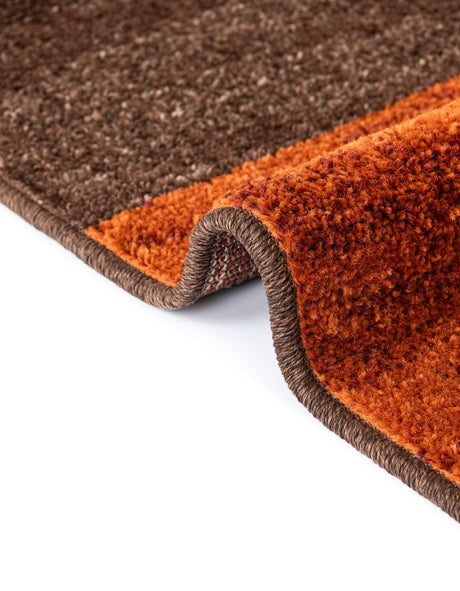 Multicolor 2' x 6' 1 Autumn Runner Area Rug Discounted Clearance Final Sale 100% Polypropylene Durable Jute Backing Living Dining Room Bedroom Office Modern Decor Carpet for Sale at Rug Engine