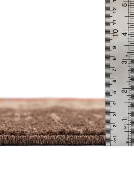 Multicolor 5' 3 x 5' 3 Autumn Round Area Rug 100% Polypropylene Durable Jute Backing Living Dining Room Bedroom Office Modern Decor Carpet for Sale at Rug Engine