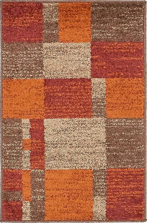 Multicolor 2' x 3' 1 Autumn Rectangle Area Rug 100% Polypropylene Durable Jute Backing Living Dining Room Bedroom Office Modern Decor Carpet for Sale at Rug Engine