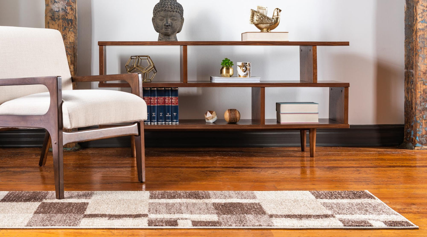 Light Brown 2' x 6' 1 Autumn Runner Area Rug 100% Polypropylene Durable Jute Backing Living Dining Room Bedroom Office Modern Decor Carpet for Sale at Rug Engine